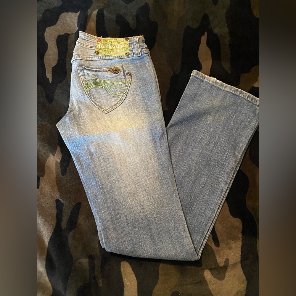 Dollhouse jeans. Light denim faded jean. Size 5